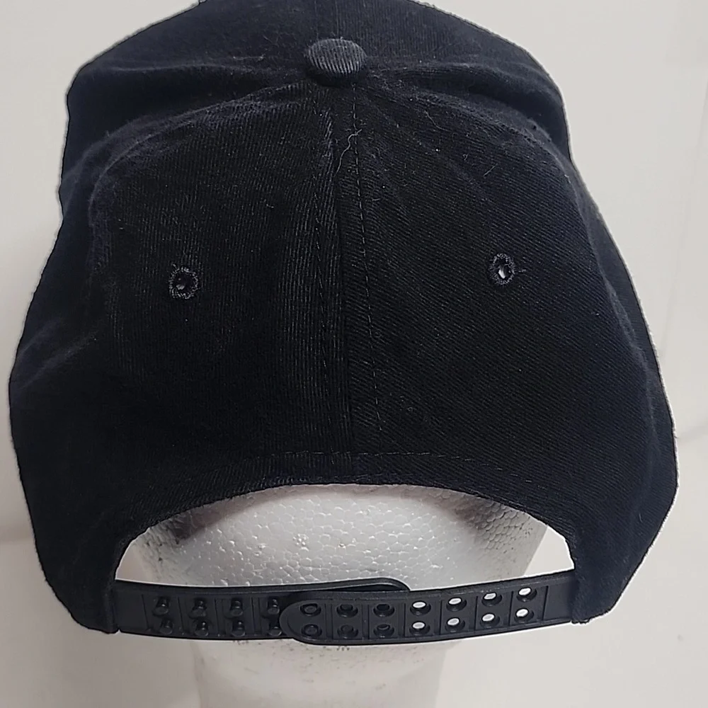 Vintage Super Bowl 2000 XXXIV NFL Logo 7 Black Cap Los Angeles Rams Football